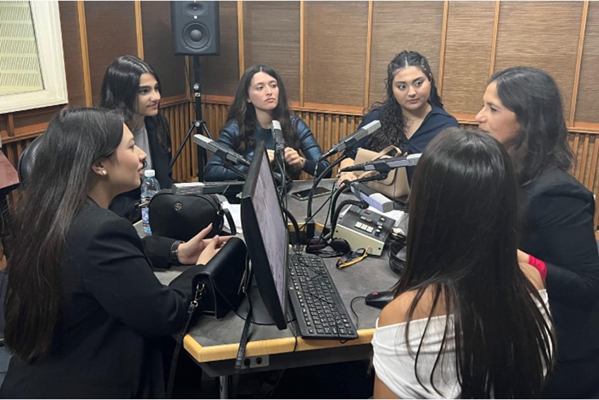 NDU Journalism Students Meet with Ministers and Media Professionals 2